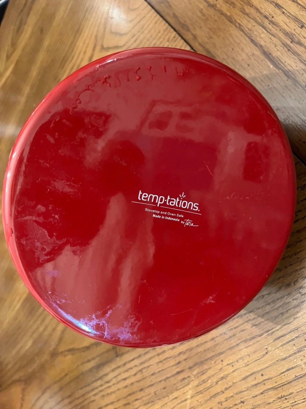 Temptations Red Polka Dot‎ Whistling Tea Kettle